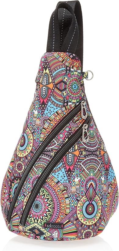 Sakroots Eco Twill Convertible Crossbody Materials